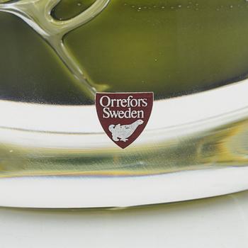 vas, ariel "ansikten", Orrefors, 1986.