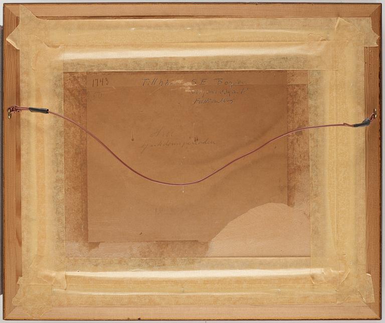 Carl Fredrik Hill, "In the Cave the Oak is Sheltered from the Flood".