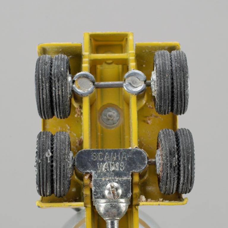 LEKSAKSBILAR, 4 stycken, metall, Tekno, Danmark.