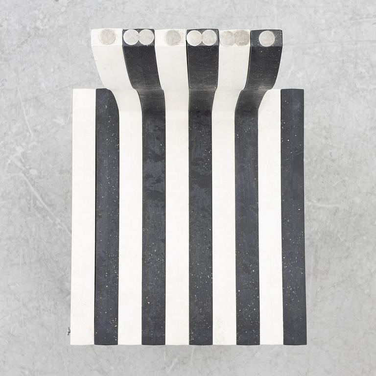 Shigeru Ban, stool/chair, "10-unit" system, Artek, 21st century.