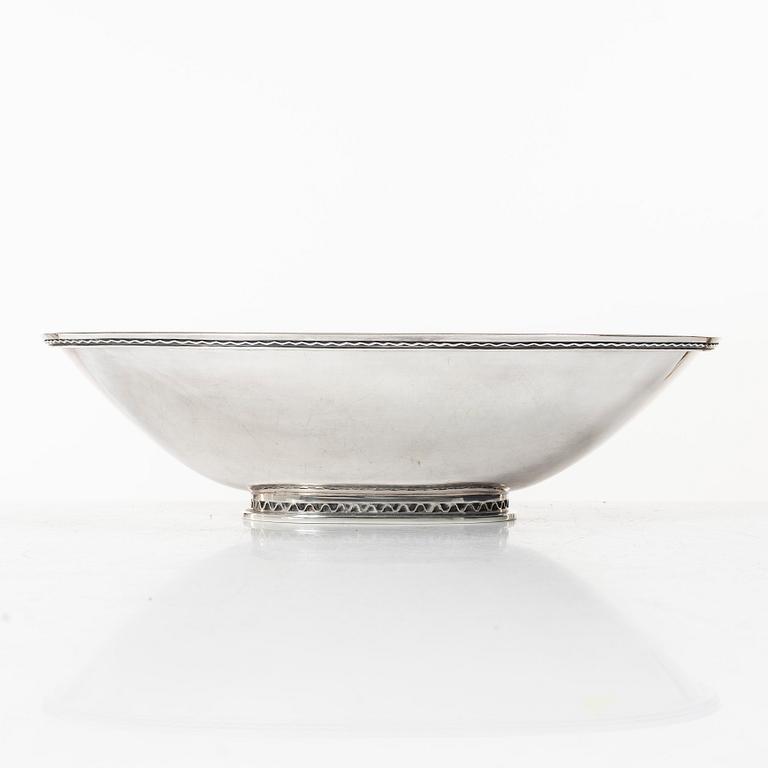 Eric Råström, Skål, silver, firma CG Råström, Stockholm 1975.