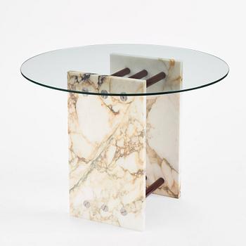 Per Söderberg, a unique table, "PS Bespoke Cube", No Early Birds, 2021.