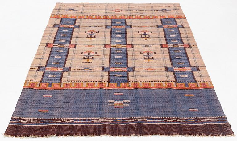 Märtha Gahn, draperi, slätväv, ca 235 x 140 cm, Sverige 1930-1940-tal.