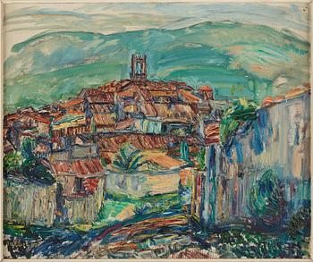 RABBE ENCKELL, Oil on canvas, signed.