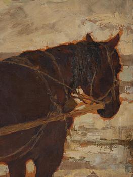 Lotte Laserstein, "Fischerkarren".