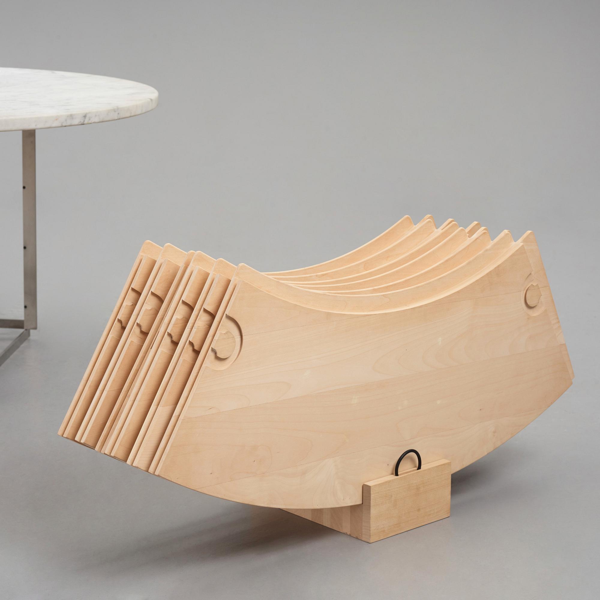 Poul Kjaerholm, matbord, "PK-54", Fritz Hansen, Danmark, 2011.