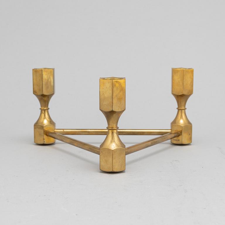 Lars Bergsten, a set of five brass candlesticks from Gusum.