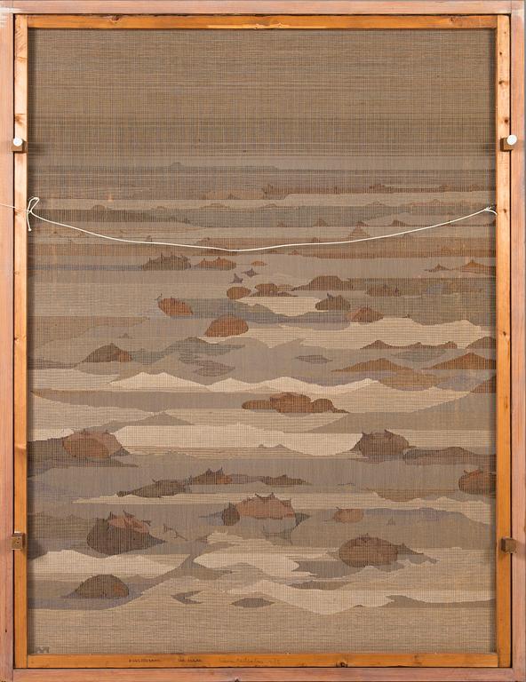 Viena Mertsalmi, translucent weaving,, signed and dated -78.