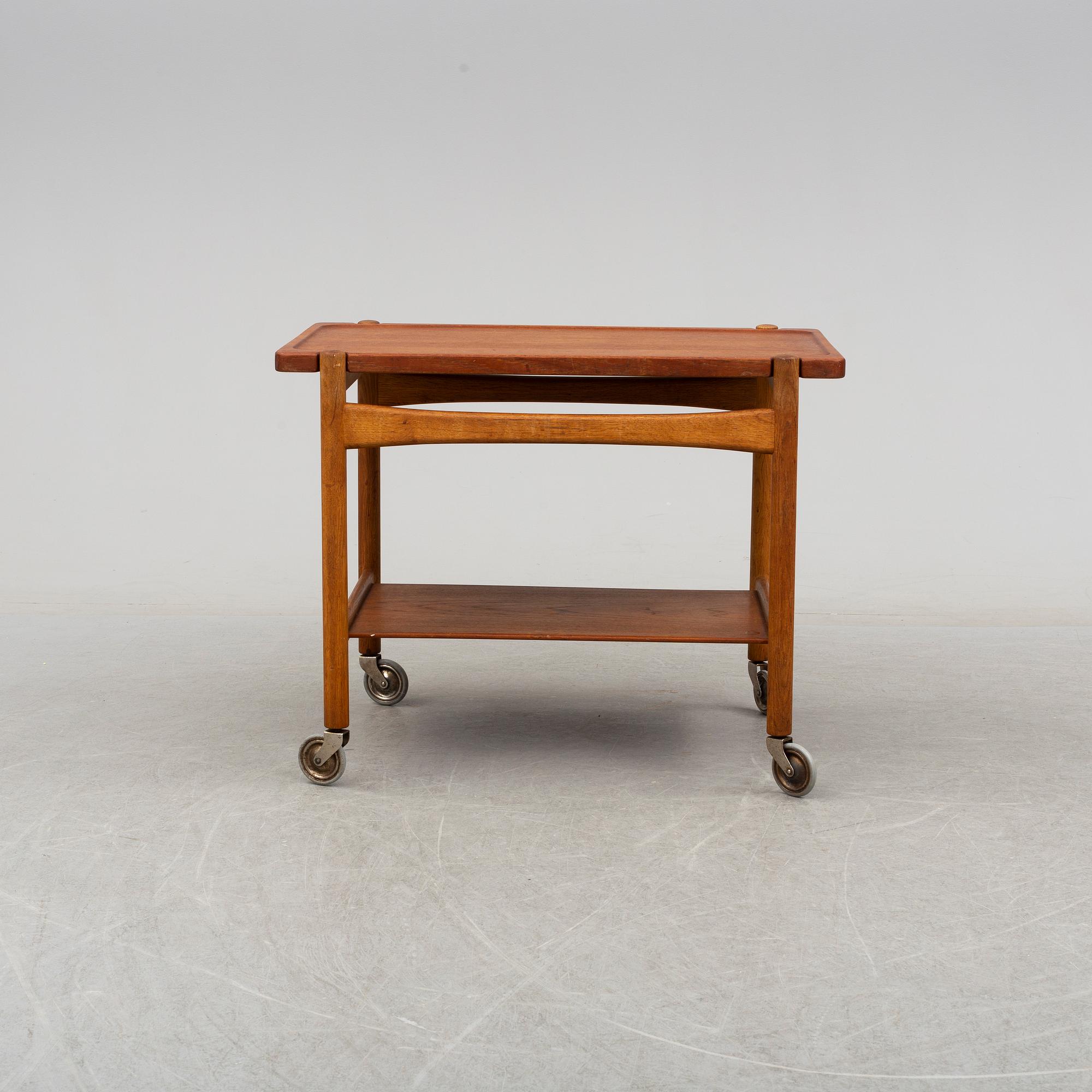 HANS J WEGNER, serveringsvagn,  för Anders Tuck. Danmark. 1900-talets mitt.