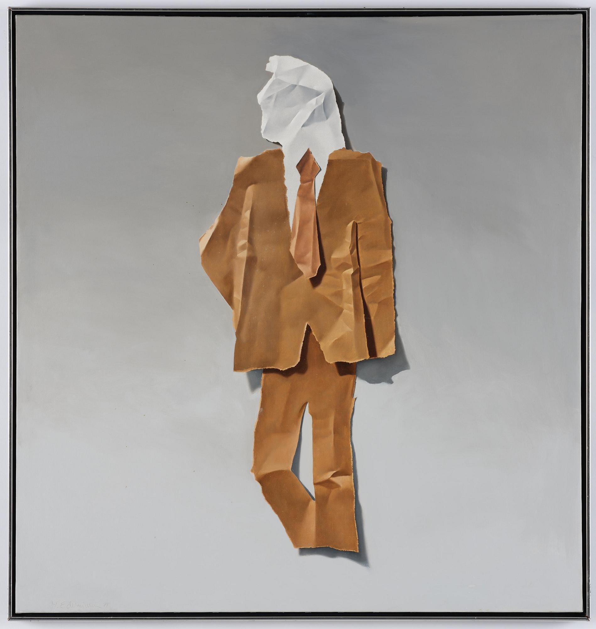 Yrjö Edelmann, Composition with standing man.