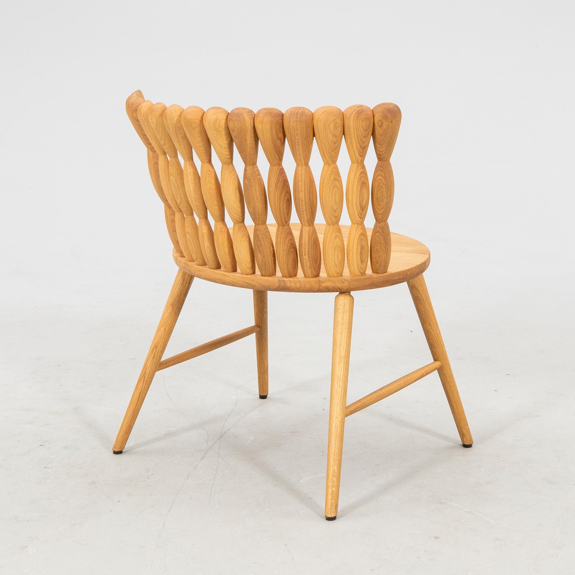 Lisa Hilland, stol "Spira" för Myltha 2000-tal.