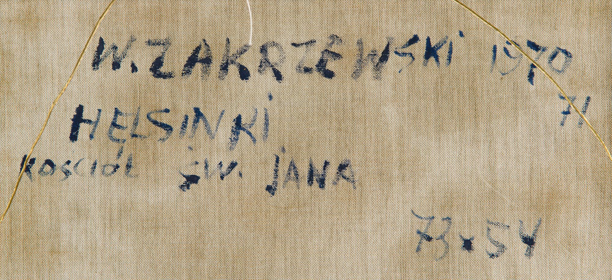 Wlodzimierz Zakrzewski, Johanneksenkirkko.