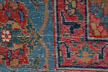 Matto, a semi-antique Yazd probably, ca 409-420 x 325,5-333,5 cm.