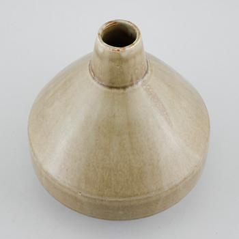 Unique stoneware vase by CARL-HARRY STÅLHANE, Rörstrand, signed, second half of the 20th century.