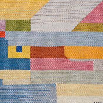 Agda Österberg, A CARPET, flat weave, ca 243 x 172 cm, signed AÖ.