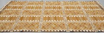 Marianne Richter, matto, "Josefina ljusbrun", tapestry weave, ca 303-305 x 230-235 cm, signed AB MMF MR.