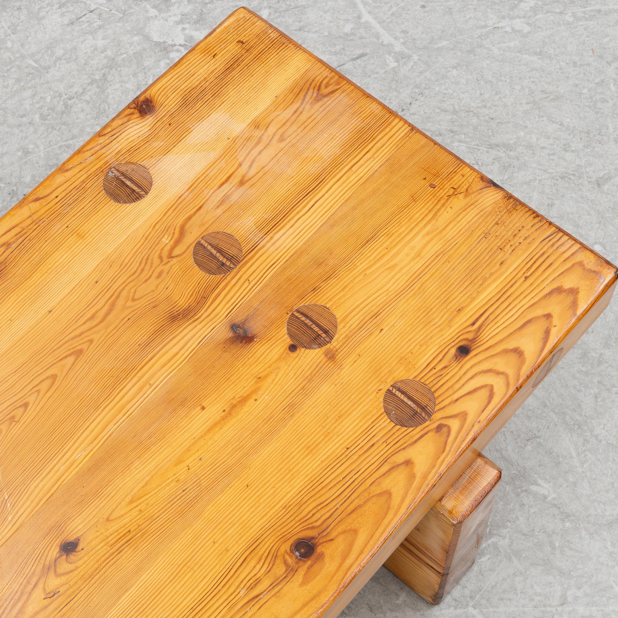 Roland Wilhelmsson, a bench, Ågesta, 1969.