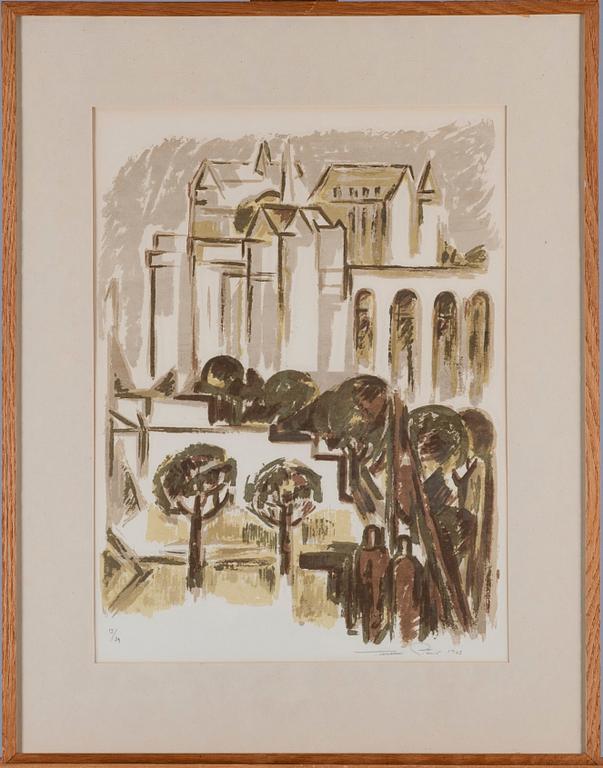 TUULIKKI PIETILÄ, träsnitt, signerad och daterad 1963, numrerad 13/39.