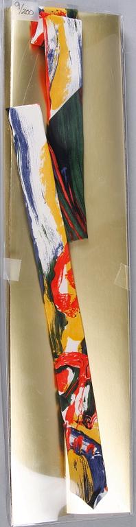 SLIPS, Bengt Lindström, sign och numr 9/200. Etikettmärkt.