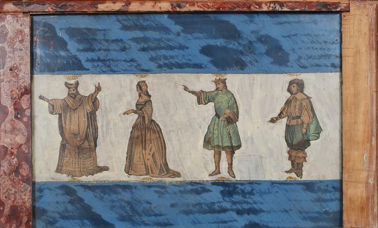 SPEGEL, sk glasmästarspegel, 1800-tal.