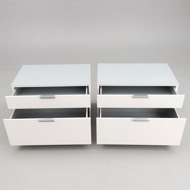Two 21st century French, "Everywhere", nightstands for Ligne Roset.