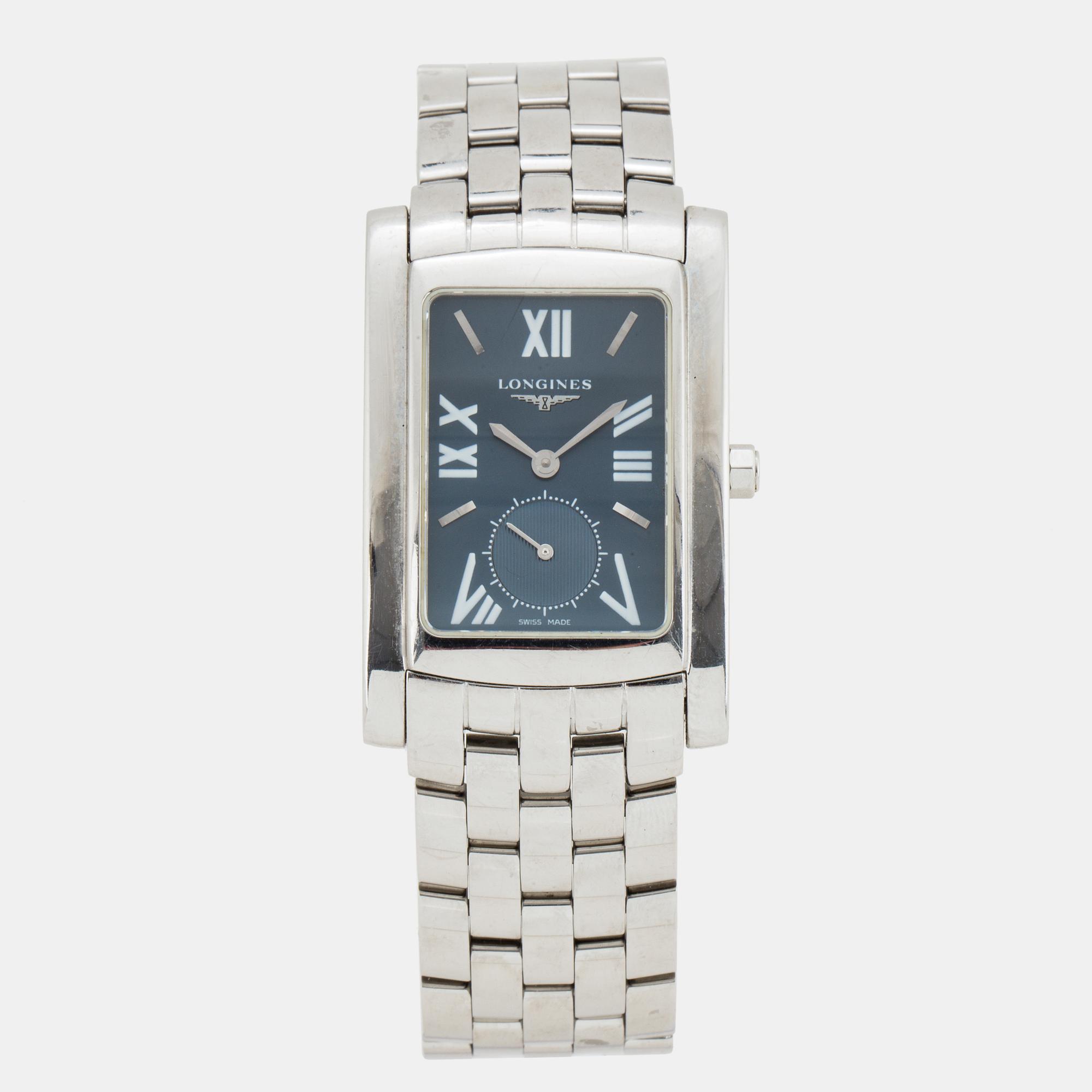 LONGINES, EFC, armbandsur, 26,5 x 30 mm.