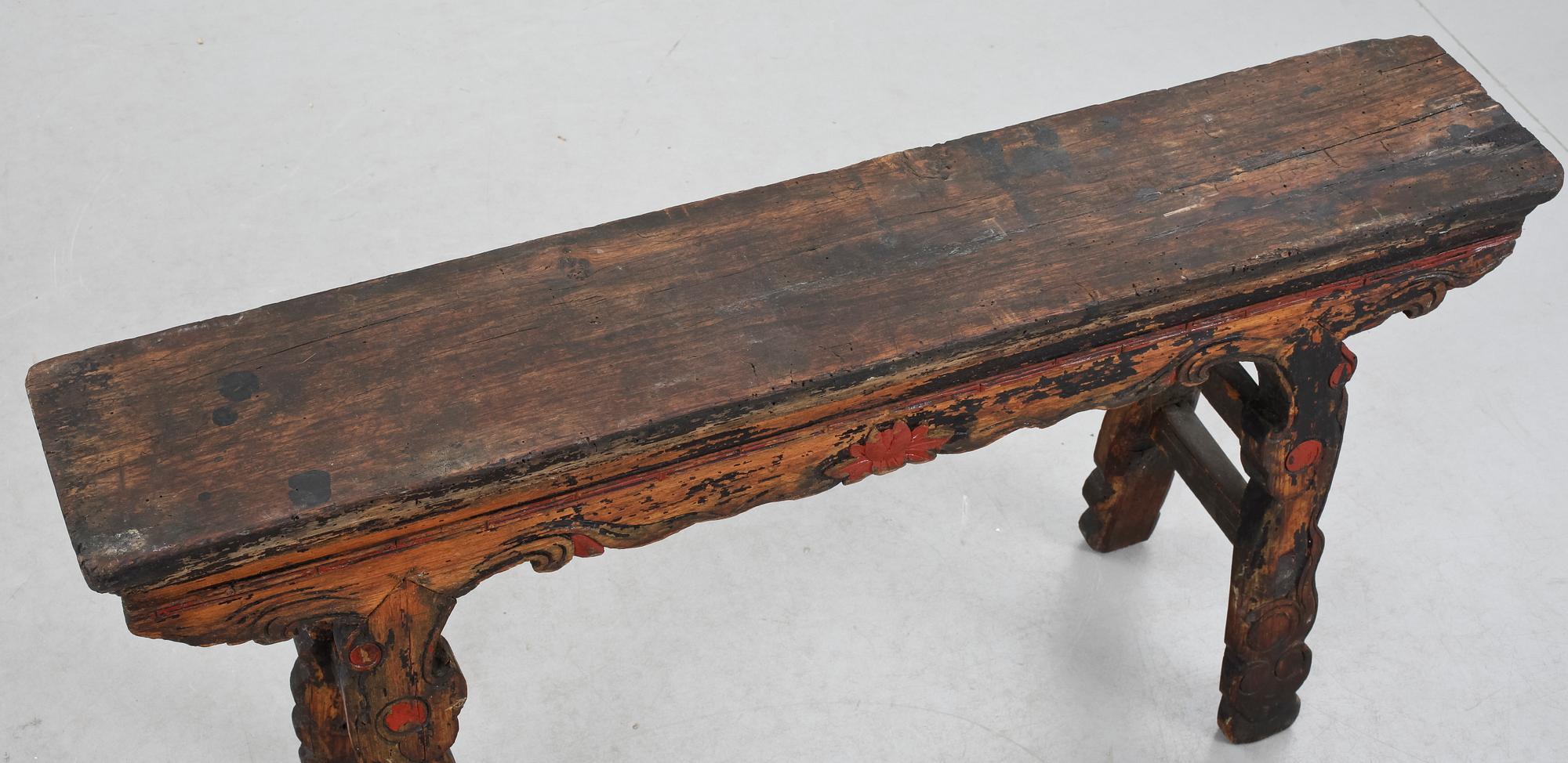 BÄNK/PALL, Kina, 1800/1900.