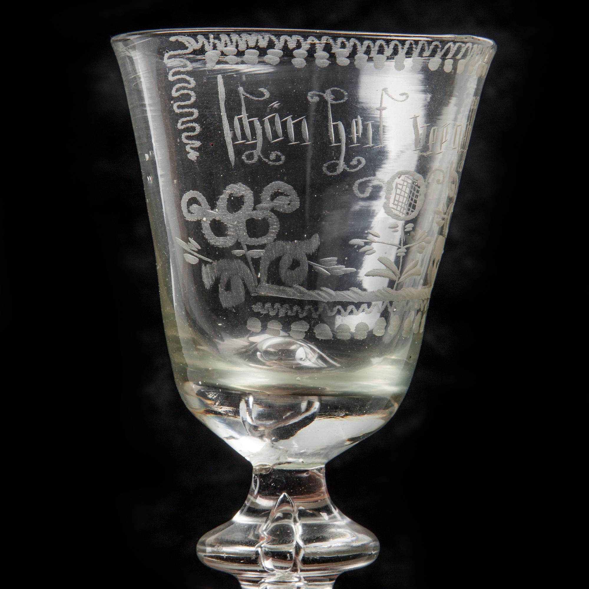 GLAS, Tyskland, 1700-tal.