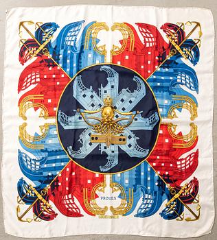 Hermès, scarf, "Proues".