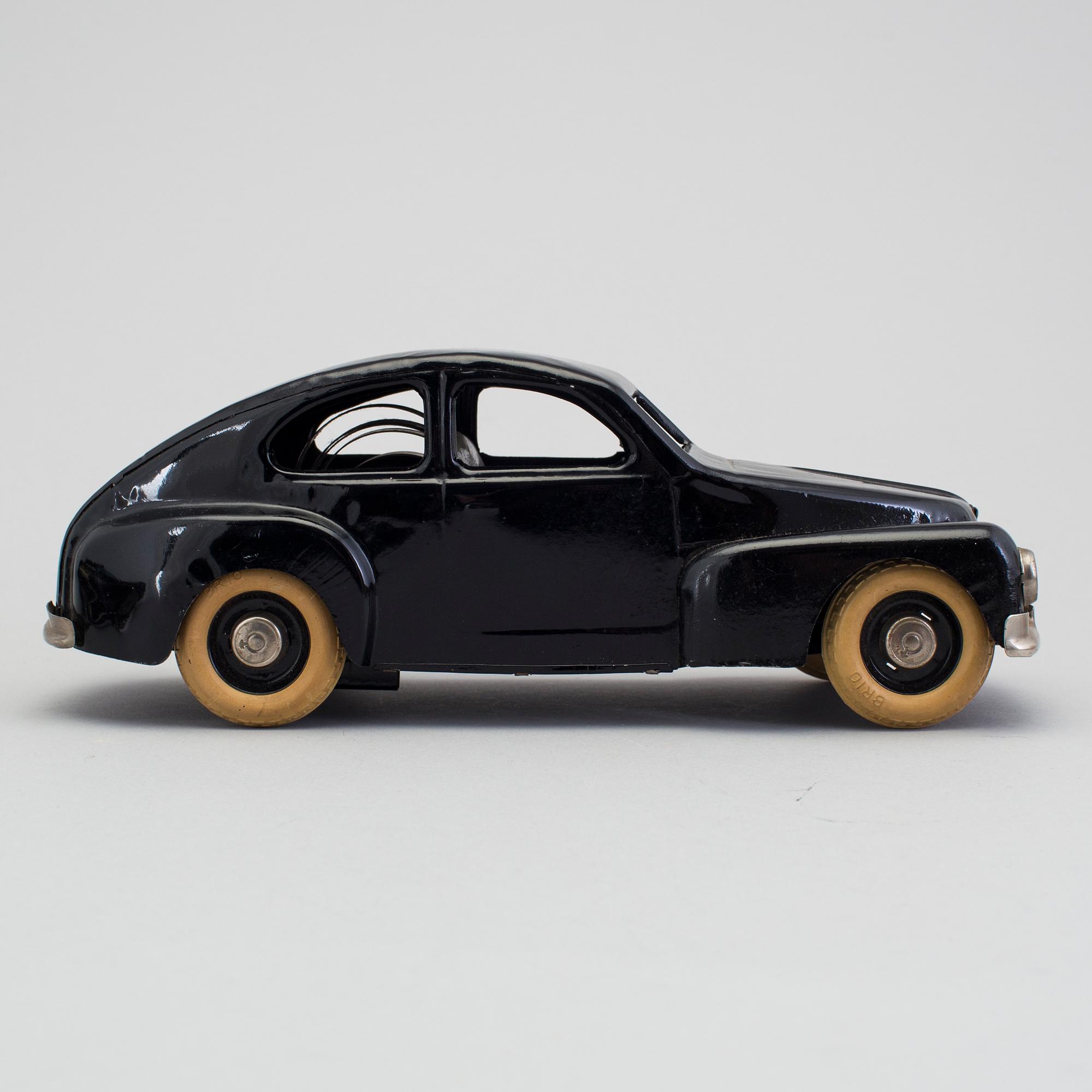 A tinplate Brio Volvo PV 444, Sweden, 1940/50s.