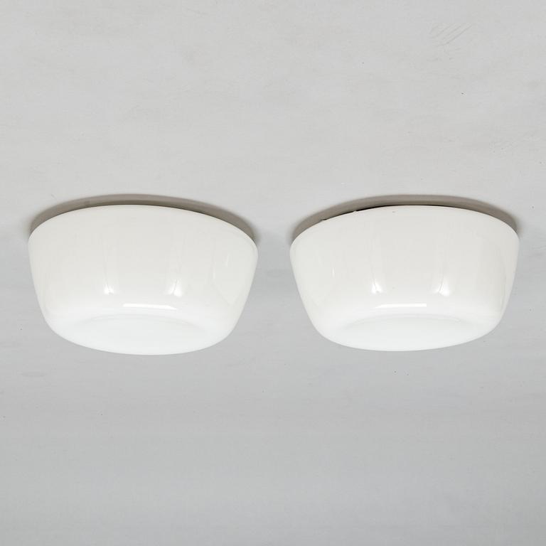 Lisa Johansson-Pape, a pair of mid-20th-century '1115 /71-115' ceiling lights for Stockmann Orno.