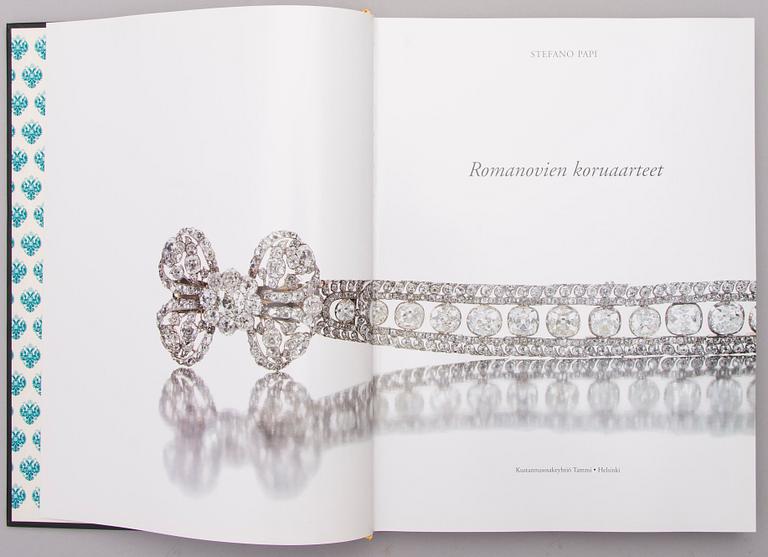 STEFANO PAPI, "Romanovien koruarteet" Kustannusosakeyhtiö Tammi Helsinki 2010. Numeroitu teos 312/ 1950.