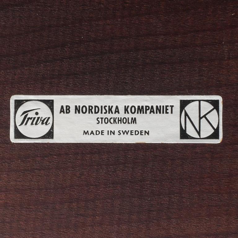 KARMSTOL, ur "Triva"-serien, Bengt Ruda Nordiska Kompaniet.