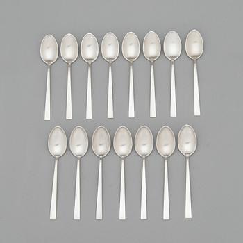 Bertel Gardberg, a 157-piece set of "Birgitta" sterling silver cutlery,  Kultateollisuus, Turku, Finland 1991-2001.