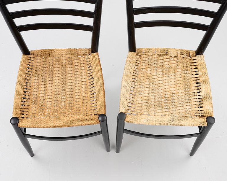 5 chairs, 'Bologna', IKEA.
