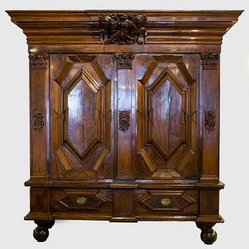 A Baroque circa 1700 cupboard.