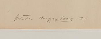 Göran Augustson, offset, signed and dated -71, numbered 25/50.