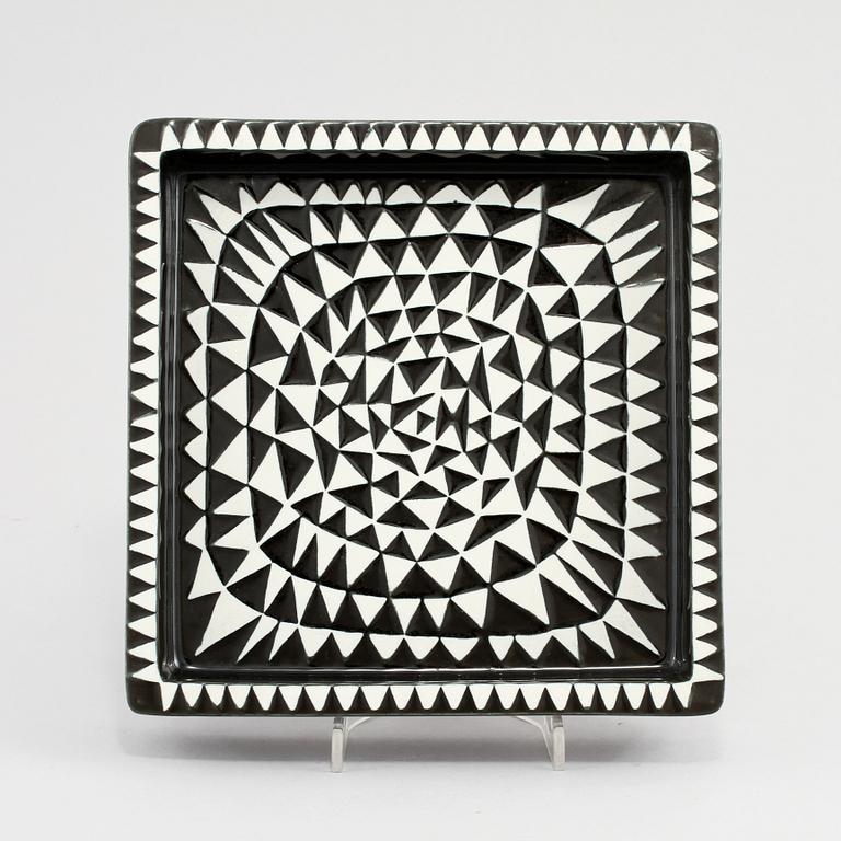 ASKFAT, stengods, "Domino", Stig Lindberg, Gustavsberg, 1900-talets andra hälft.