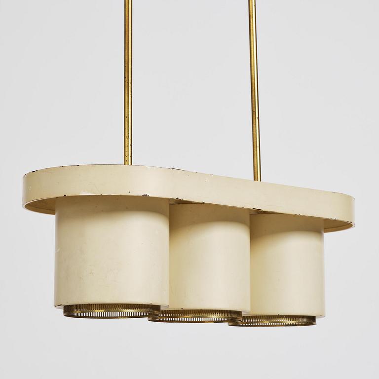 Alvar Aalto, a ceiling lamp model A 203,  Valaisinpaja Finland, 1970s.
