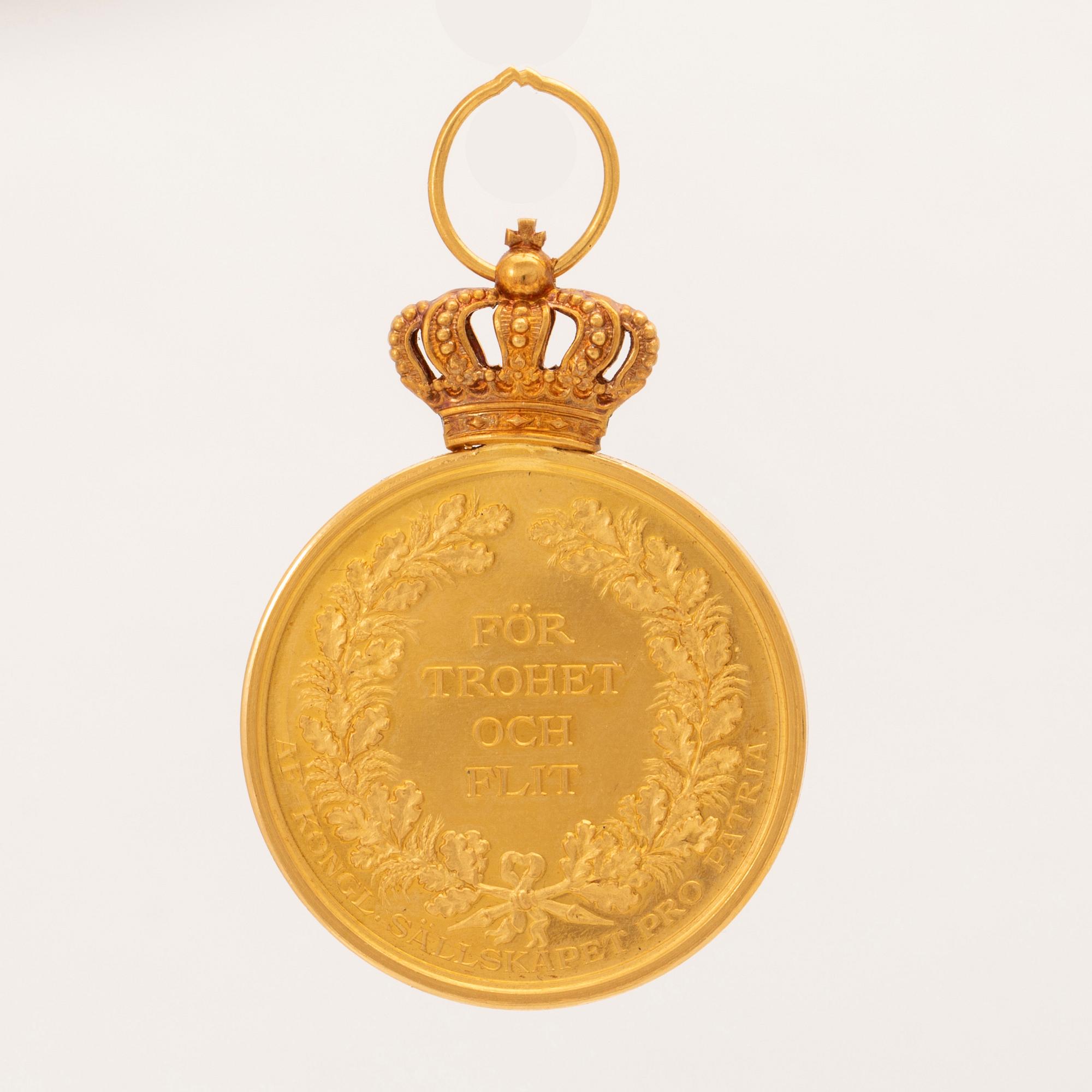 A Swedish gold medal, 1914.