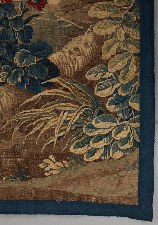 A tapestry, "Verdure", tapestry weave, ca 236,5-238,5 x 290-294,5 cm, Manufacture Royale d'Aubusson,