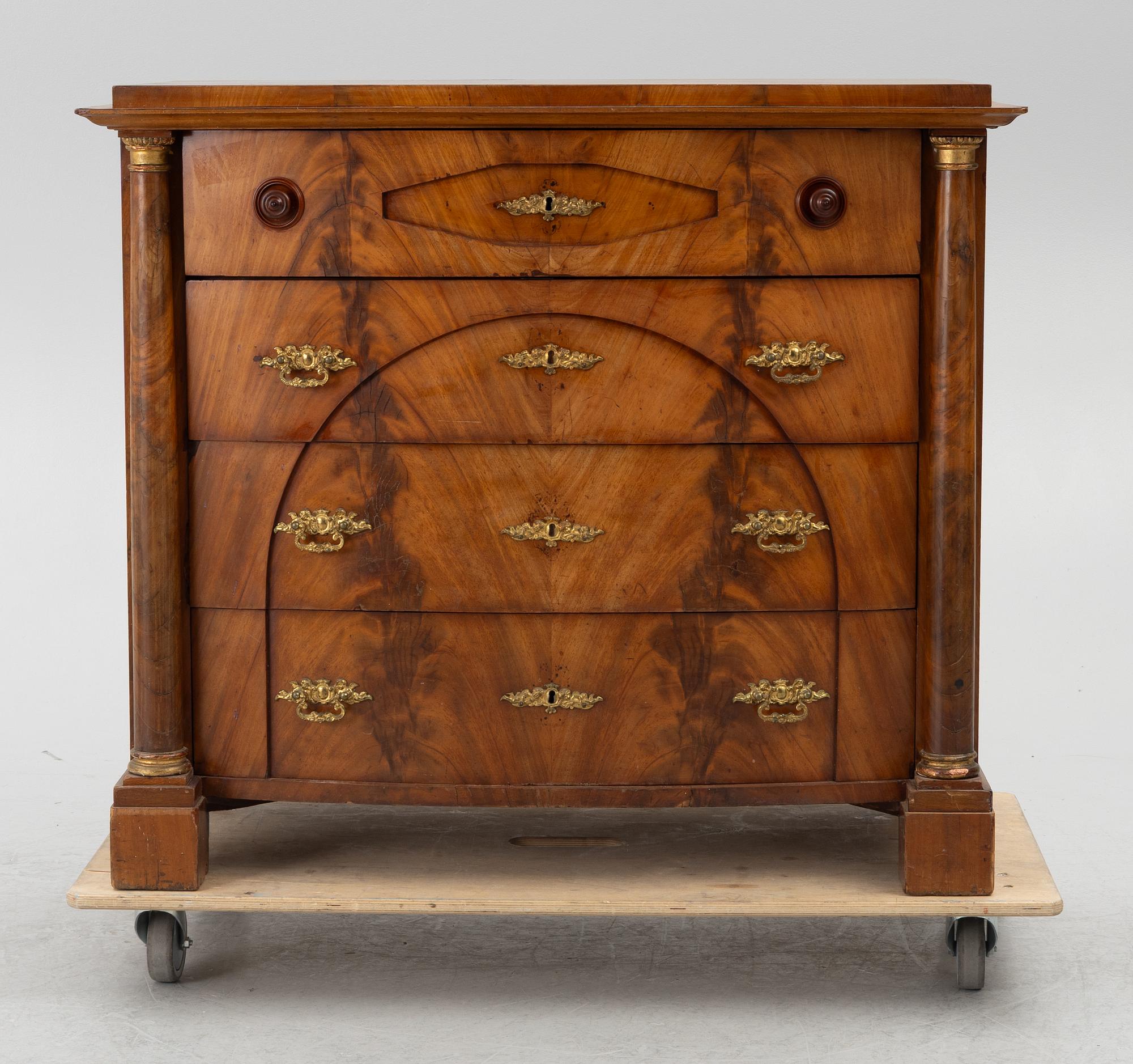 Typewriter, Karl-Johan, by Daniel Sehfbom, master in Stockholm 1800-1837.