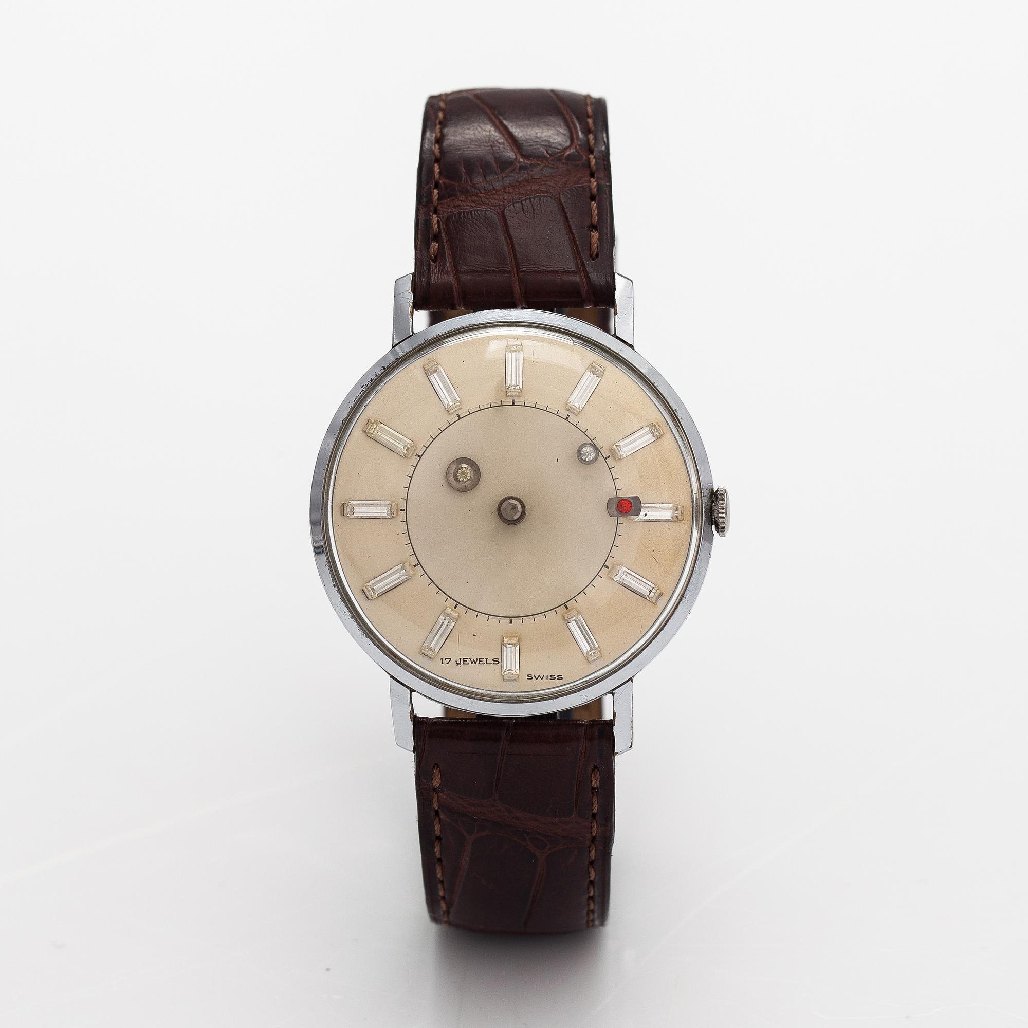 Armbandsur, "Mystery dial", 36 mm.