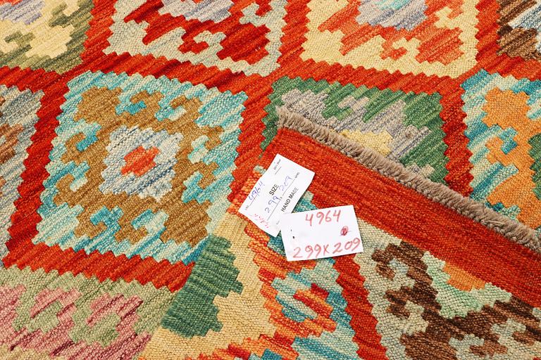 Matta, Kelim, ca. 299 x 209 cm.