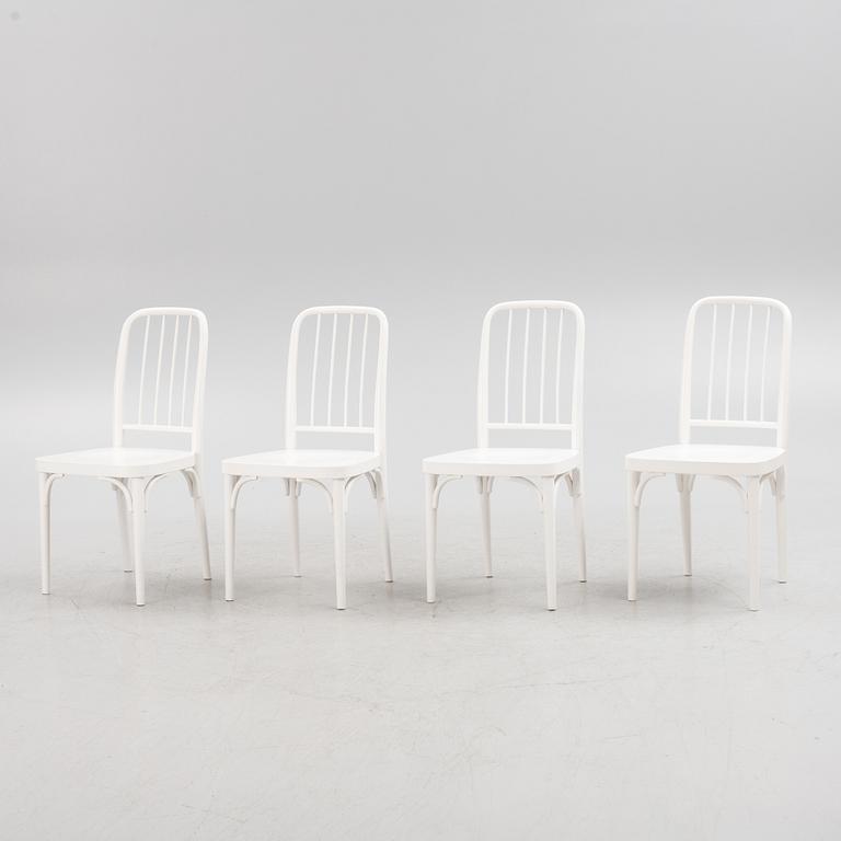 Josef Frank, four model 'P5' chairs, Svenskt Tenn, post 1985.