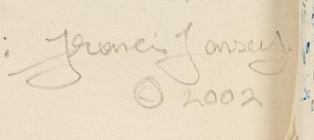 Francis Tansey, "Complementary diagonal planes".