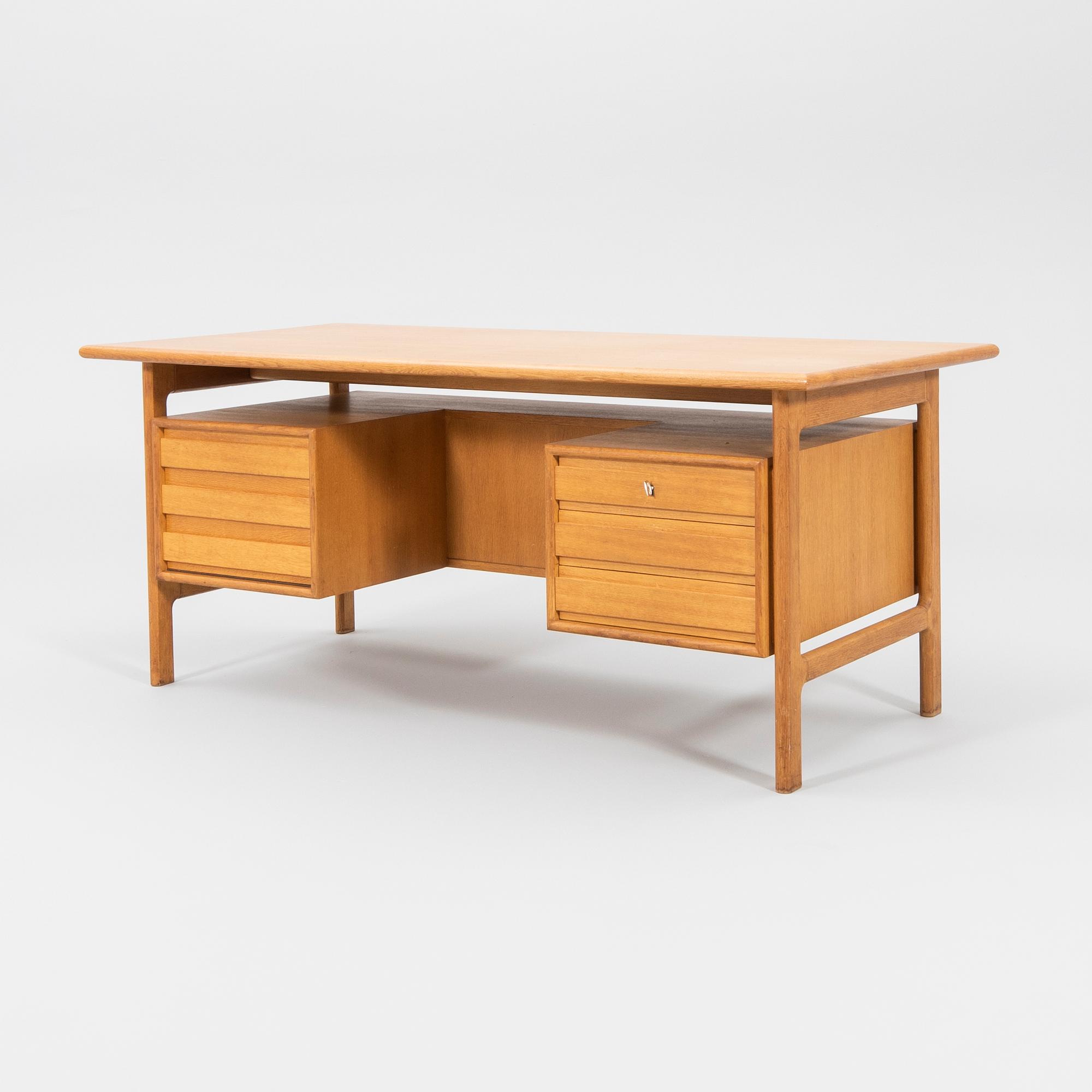 Gunni Omann, skrivbord 1960-tal.