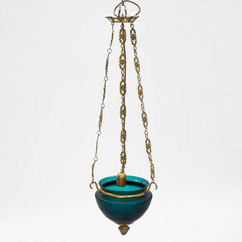 Ceiling lamp, second half of the 19th century.