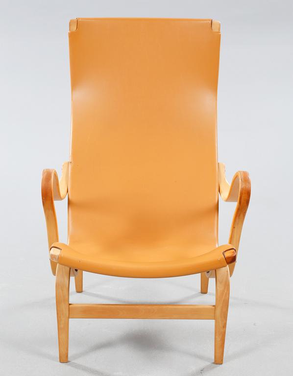 An armchair designed by Bruno Mathson, made by Firma Karl Mathsson 1965.