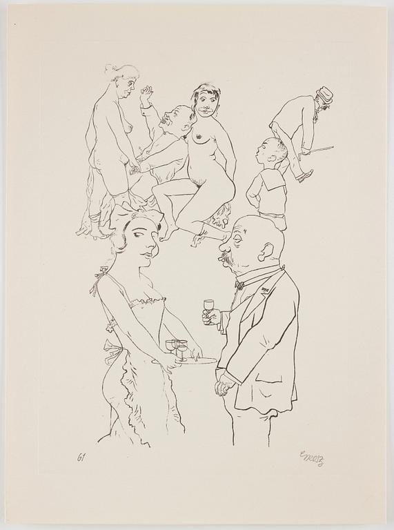 George Grosz, "Ecce Homo".